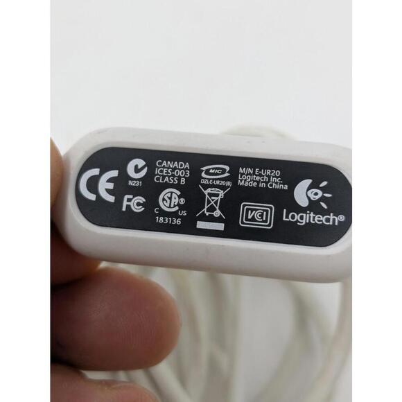 Konami RockBand Logitech USB Microphone for PS2 PS3 Wii XBox 360 E-UR20 White - Picture 2 of 4